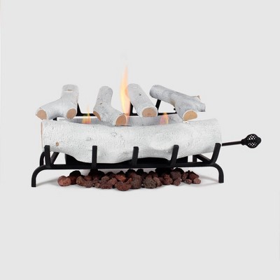 24" Birch Gel Fuel Fire Log - Terra Flame