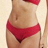 Women's Textured Low-Waist Swim Bikini Bottoms - Cupshe - 2 of 4