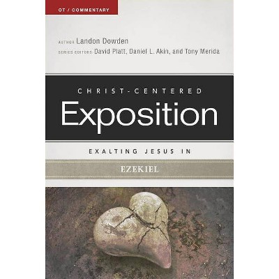 Exalting Jesus in Ezekiel - (Christ-Centered Exposition Commentary) by  Landon Dowden (Paperback)