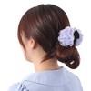 Unique Bargains Women's Fashion Rose Flower Hairpin Hairdo Clip 3.35"x3.15"x2.76" 1 Pc - 2 of 4