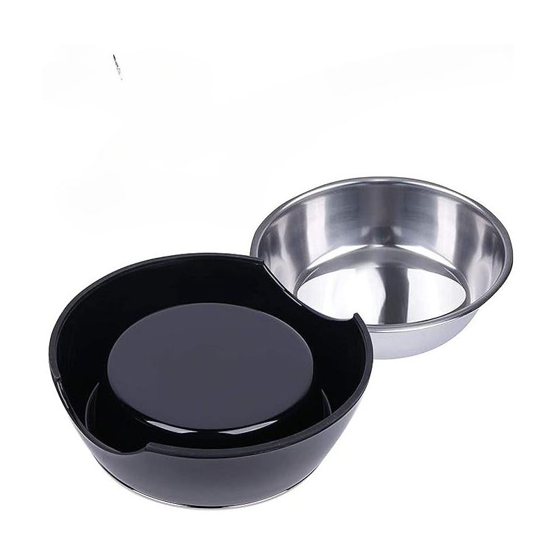 DDOXX 11.8 Oz Dog Feeding Bowl - Black, 2 of 4