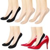 LotFancy 5 Pairs No Show Socks for Women Female, Hidden Low Cut Liner Socks, US Women Size 6-8.5 - 4 of 4