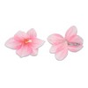 Unique Bargains Women's Simulated Flower Duckbill Clip 2 Pcs - 3 of 4