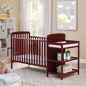 3-in-1 Convertible Crib and Changer Combo - 1 of 4