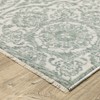 Oriental Weavers Echo ECH02 Teal / Ivory Indoor Area Rug - 5'3" x 7'6" - 3 of 4
