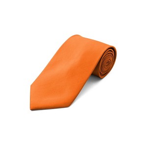 Men's Solid Color 2.75 Inch Wide And 57 Inch Long Slim Neckties - 1 of 4