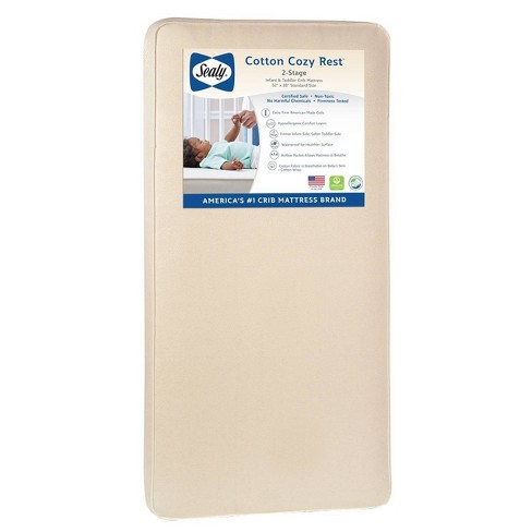 Sealy Cozy Rest 2-stage Extra Firm Crib And Toddler Mattress : Target