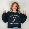 Simply Sage Market Women's Graphic Sweatshirt Pine Valley Ski Lodge - 2 of 3