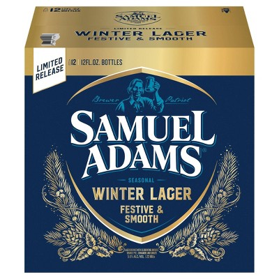 Samuel Adams Winter Lager Seasonal Beer - 12pk/12 fl oz Bottles