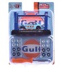 1971 Nissan Skyline GT-R RHD #15 "Gulf Oil" Light Blue and Orange "Auto-Lifts" Series 1/64 Diecast Model Cars by M2 Machines - 4 of 4