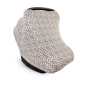 Little Treasure Baby Girl Multi-use Car Seat Canopy, Leopard, One Size - 1 of 1
