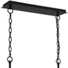 Possini Euro Design Carrine Black Silver Linear Pendant Chandelier 38 1/2" Wide Modern Clear Crystal 8-Light Fixture for Dining Room Kitchen Island - 3 of 4