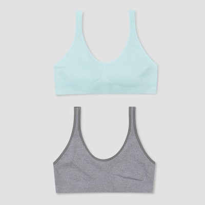 Hanes Girls ComfortFlex Seamless Bralette 2-Pack : : Clothing,  Shoes & Accessories