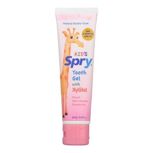 Spry Kid's Tooth Gel With Xylitol - 2 oz - 1 of 4