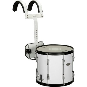 Sound Percussion Labs Marching Snare Drum with Carrier Level 2 14 x 12 in., White 190839838902 - 1 of 2