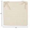 Colonial Mills Ticking Stripe Rect - Canvas Chair Pad (single) - 2 of 2