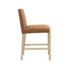 Meridian Furniture,Aimee Cognac Vegan Leather Counter Stool - 4 of 4