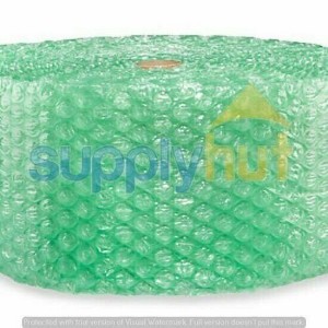 supplyhut 1/2" Recycled Large Bubble Cushioning Wrap Padding Roll 200' x 12" Wide 200FT - 1 of 1