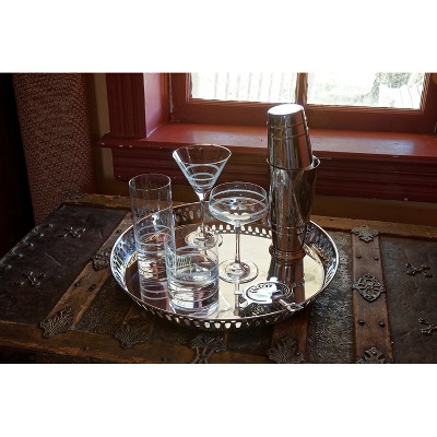 Crafthouse Clear Tritan Crystal 13.5oz Whiskey Glass Set of 4