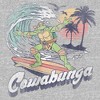 Girl's Teenage Mutant Ninja Turtles Retro Cowabunga Michelangelo T-Shirt - 2 of 4