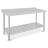 60x24x35 Inch Stainless Steel Table, NSF Heavy Duty Worktable with Adjustable Undershelf & Wheels - 2 of 4