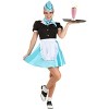 HalloweenCostumes.com Car Hop Waitress Women's Costume - 4 of 4