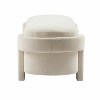 GDFStudio Candy Minimalist 51" Rounded Storage Ottoman Bench - 4 of 4