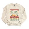 Simply Sage Market Ugly Sweater Deer Sweatshirt - 2 of 4