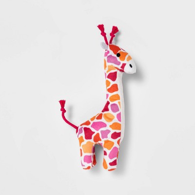 Pride Plush Giraffe Dog Toy