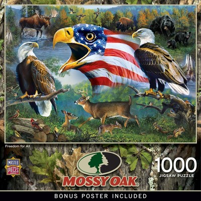 MasterPieces 1000 Piece Jigsaw Puzzle - Freedom for All - 19.25"x26.75"