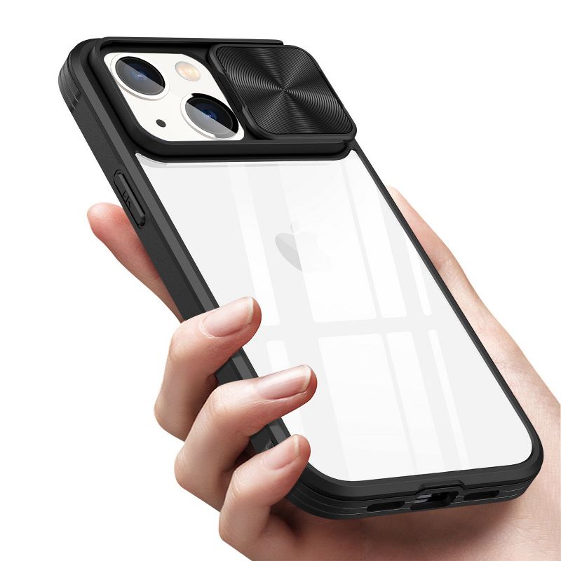 Full Protection With Mobile Phone Protective Film Slide Camera Lens Phone Case For iPhone 14 Plus, 2 of 5
