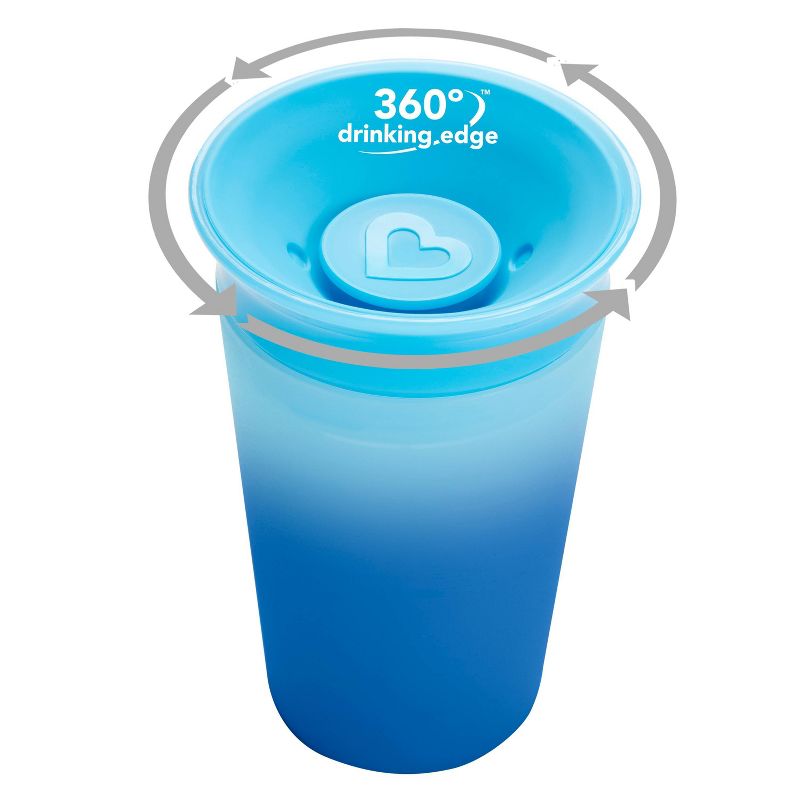 Munchkin Miracle 360° Color Changing Sippy Cup - 9oz, 3 of 14