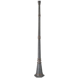 John Timberland Hepworth Vintage Rustic Outdoor Post Light and Cap Base Veranda Bronze 76 3/4" for Post Exterior Barn Deck House Porch Yard Patio Home - 1 of 4