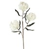 White Bloom Stem – 36"H Artificial Flower with Bendable Petals, EVA Foam & Wire Construction (Set of 6) by Kalalou - 3 of 3