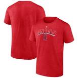 Mlb Los Angeles Angels Women's Front Twist Poly Rayon T-shirt - M : Target