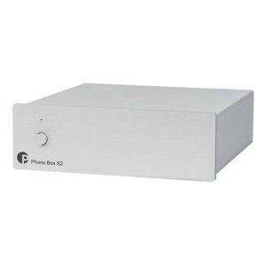 Pro-Ject Phono Box S2 MM/MC Phono Preamp (Silver) - 1 of 2