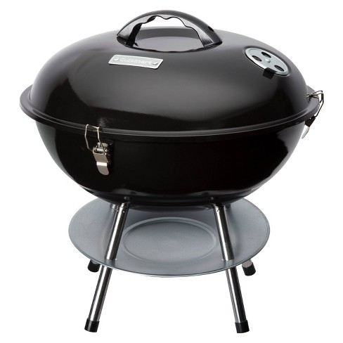 Outsunny Portable Mini Charcoal Grill, Black