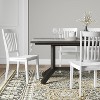 2pk Holden Slat Back Dining Chairs - Threshold™ - image 2 of 4