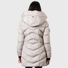 Canada Weather Gear Women’s Long Puffer Parka Jacket with Hood – Heavyweight Quilted Winter Coat - 3 of 3