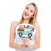 Big Dot of Happiness Funny Happy Fall Truck - Harvest Pumpkin Party Photo Booth Props Kit - 10 Piece - 3 of 4
