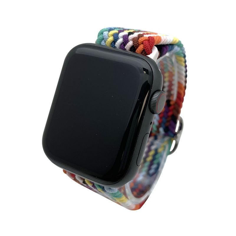 Olivia Pratt Mixed Color Braided Solo Loop Apple Watch Band, 4 of 6