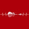 Junior's Design By Humans Nature Guitar Heart Beat By Maryedenoa T-Shirt - 2 of 2