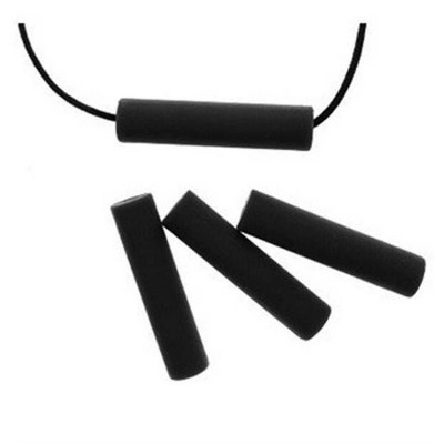 Chewigem Chew Necklace Chubes, Black