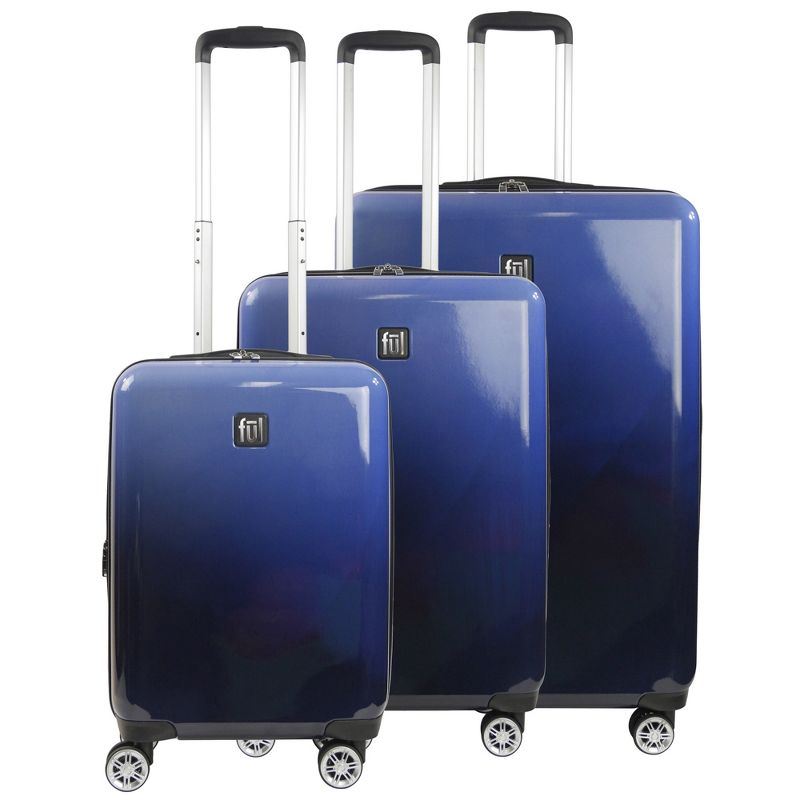 Ful Impulse Ombre Hardside Spinner Luggage, 3pc set, 2 of 6