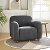 Klaudius 35" Wide Boucle Upholstered Armchair | HULALA HOME - 3 of 4