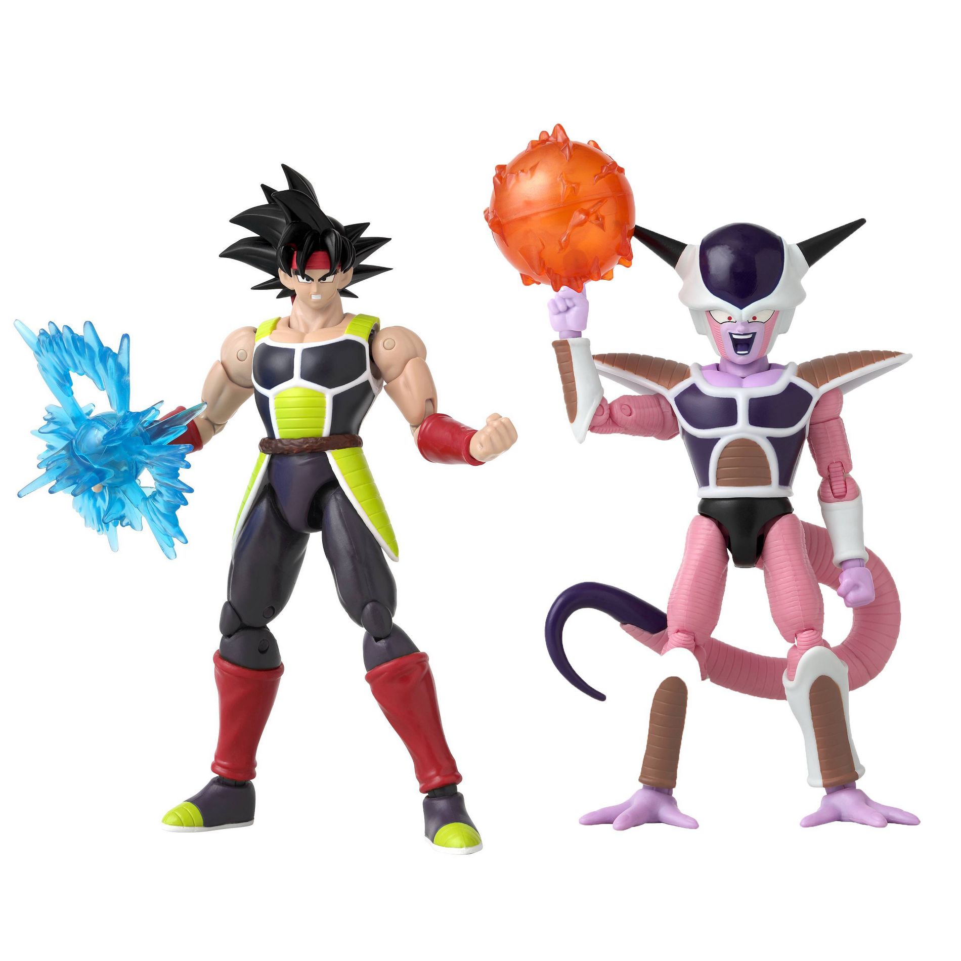 Dragon Ball Battle Pack Super Bardock vs Frieza 1st Form Action Figures - 2pk