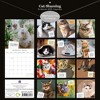 The Gifted Stationery 2025 Square Wall Calendar, Cat Shaming, 16-Month Humor Theme with 180 Reminder Stickers (12 x 12 In) - 4 of 4