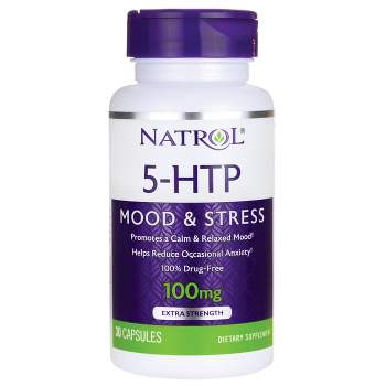 Natrol Dietary Supplements 5-Htp 100 mg Capsule 30ct