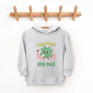 The Juniper Shop Shamrock And Roll Toddler Graphic Hoodie - 1 of 3