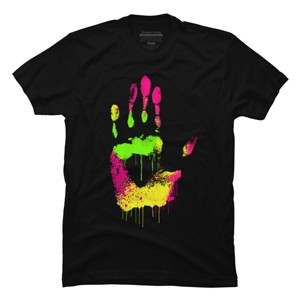 Men's Design By Humans High Five By clingcling T-Shirt - 1 of 4
